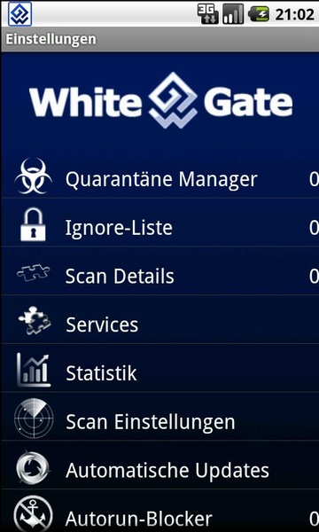 White Gate AntiVirus - Preview 5
