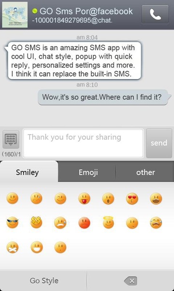 GO FBChat - Preview 4