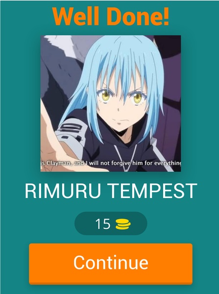 Tensei Shitara Slime Datta Quiz - Preview 1