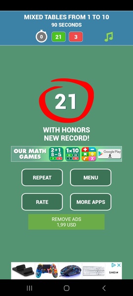 Multiplication tables games - Preview 9
