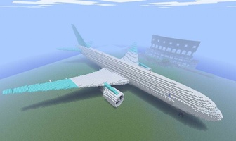 Amazing Minecraft Airplanes针对于android 从uptodown上下载apk