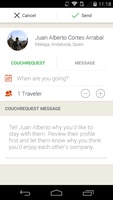 Couchsurfing Travel App screenshot 3