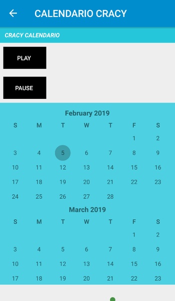 Calendario cracy - Preview 2