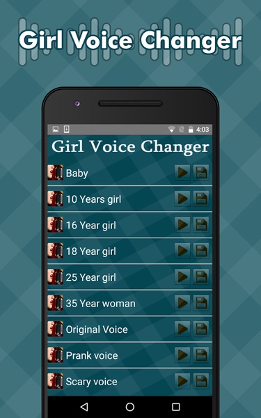 Crazy Girl Voice Changer - Preview 2
