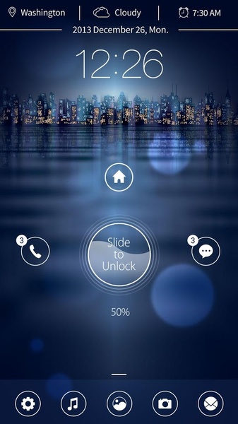GO Locker City Light Theme - Preview 1