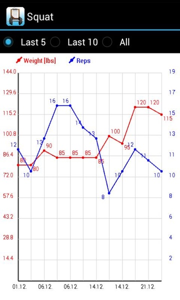 Workoutdiary Free - Preview 3