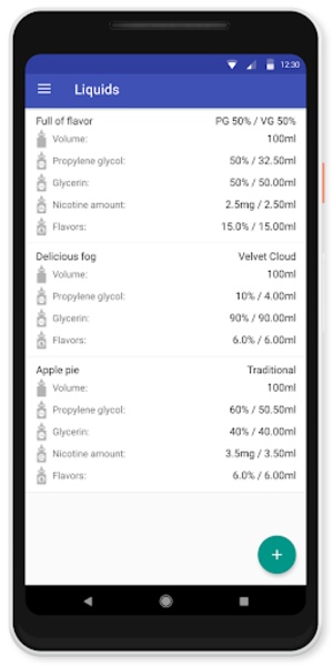 vape juice calculator app Liquid Calculator: DIY E-Juice main image 1