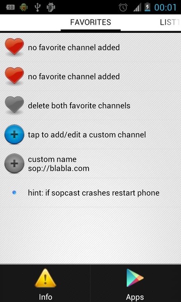 SopcastX - Preview 3