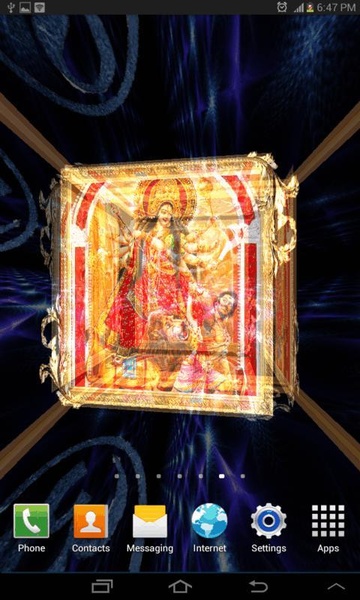 3D Maa Durga LWP - Preview 3