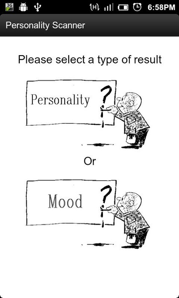 Personality Scanner - Preview 3