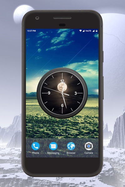 Moon Clock Live Wallpaper - Preview 4