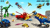Dino Robot War Robot Transform screenshot 2