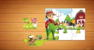 Puzzle Game Farm Animals screenshot 5