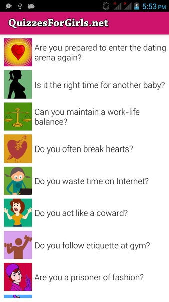 Quizzes For Girls - Preview 11