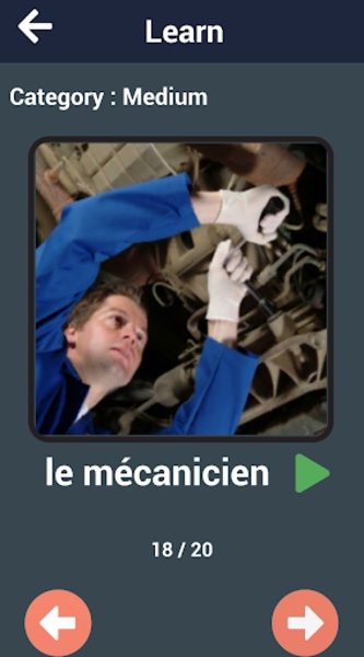Learn Occupations in French - Preview 5