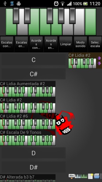 MusicScalesDavidKBD - Preview 3