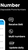 Temp Number - Receive SMS screenshot 5