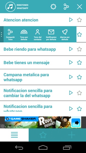 Ringtones para WhatsApp - Preview 3