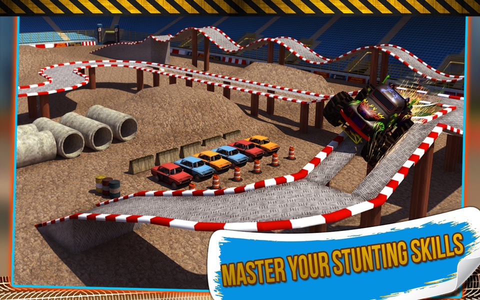 4x4 Monster Truck Stunts 3D - Preview 1