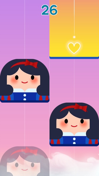 Download do APK de Lovely Heart Piano Tiles para Android