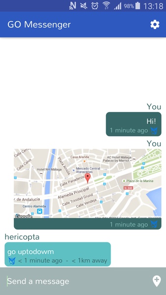 Messenger for Pokemon GO - Preview 5