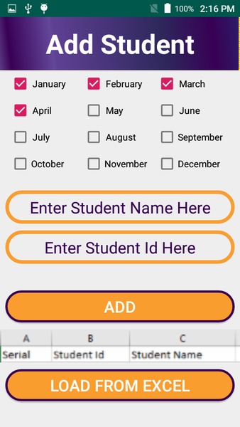 Class Attendance - Preview 5