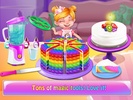 Rainbow Unicorn Cake Maker: Fr screenshot 1