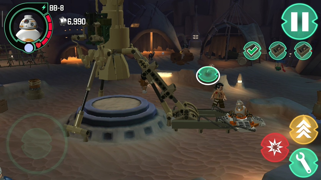 Lego star wars online force awakens mod apk