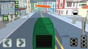 Blocky Garbage Truck Simulator screenshot 4