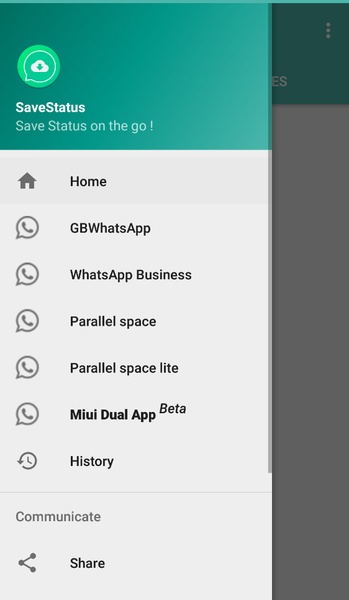 SaveStatus -Whatsapp status downloader - Preview 2
