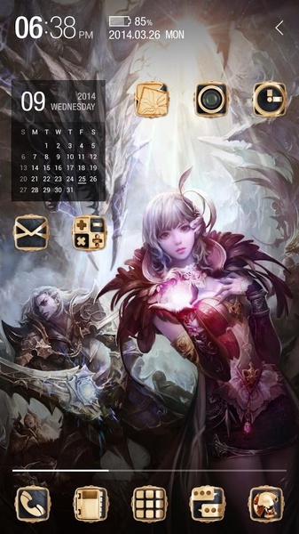 Aion Gold armor - Preview 3