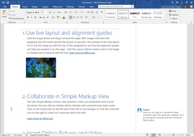 Microsoft Office 2016 screenshot 1