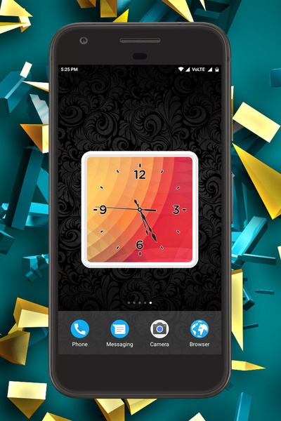 Abstract Clock Live Wallpaper - Preview 2