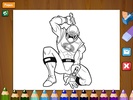 Paint Power Rangers screenshot 1