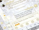 SMS Messages Glitter GS Theme screenshot 1