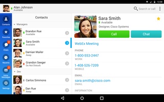 Cisco Jabber for Android 1