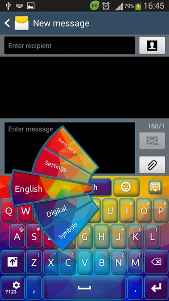 Colors Keyboard for GoKeyboard - Preview 4