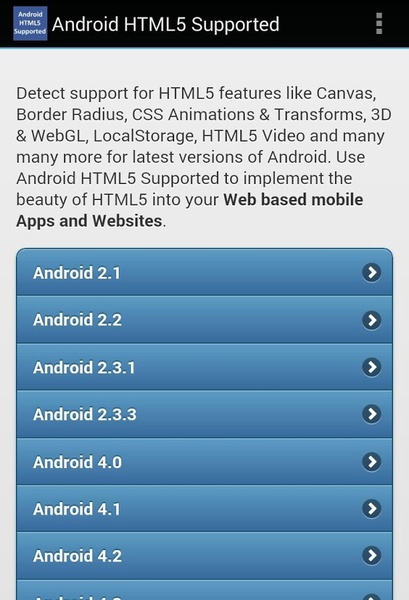 HTML5 Supported - Preview 5