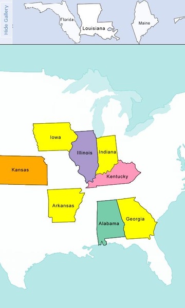 USA Map Puzzle - Preview 4