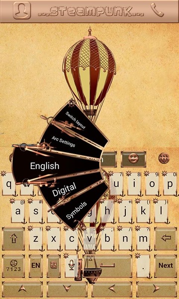 New Steampunk Keyboard - Preview 4