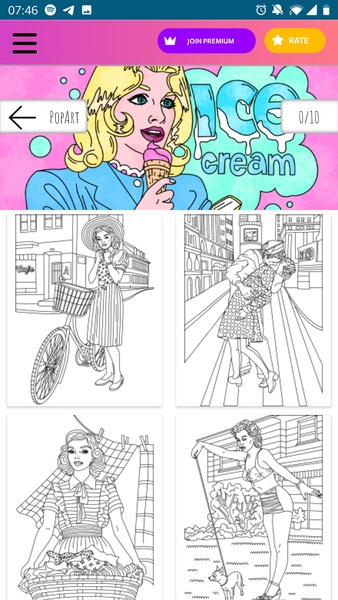 DyeIt: free antistress coloring book - Preview 7