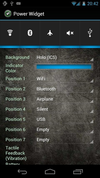 Power Widget lite - Preview 4