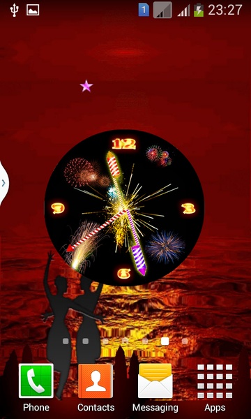 Rocket Diwali Clock - Preview 1