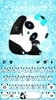 Blue Glitter Panda Theme screenshot 1
