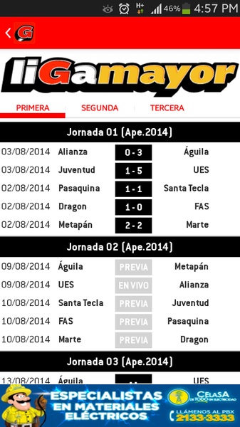 Liga Mayor - Preview 4