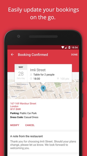 OpenTable UK - Preview 3