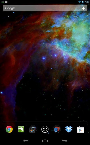 Space Galaxy Live Wallpaper - Preview 1