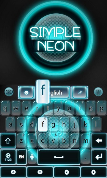 Simple Neon Keyboard - Preview 3