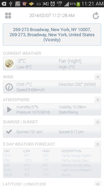 My Location and Weather Info - Preview 8