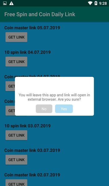 Free Daily Spin and Coin - Preview 1